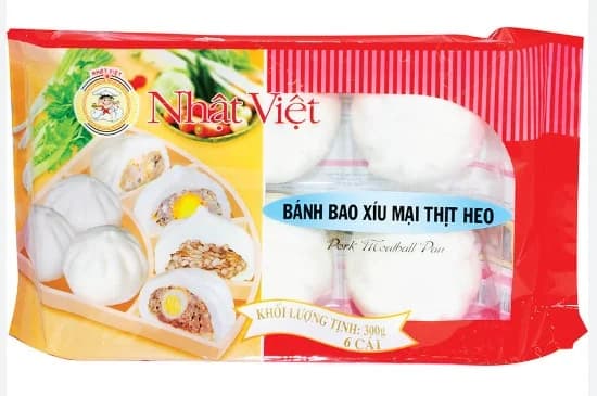 Bánh bao chiên heo 6 cái/ bịch