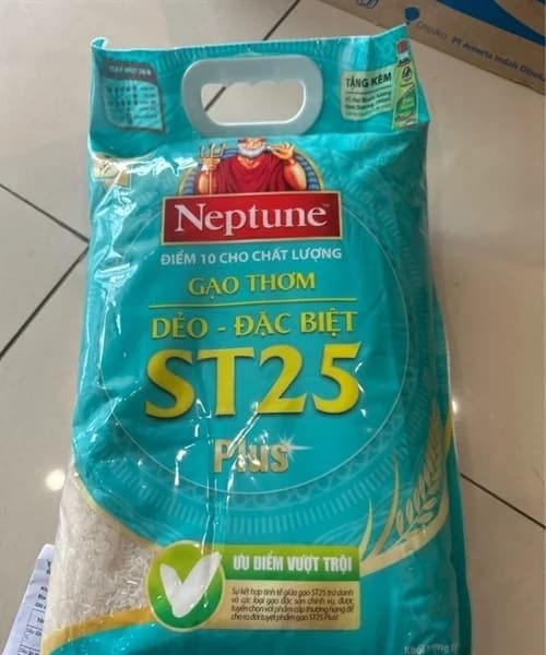 Gạo Neptune ST25 bịch 5kg