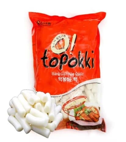 Bánh gạo hàn quốc Topoki 500gr/bịch