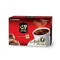 Cà phê G7 hòa tan đen hộp 15 gói x 16gam