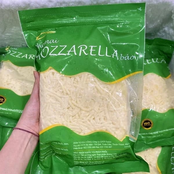 Phô mai Mozzarella bào Bottega Zelachi 200g