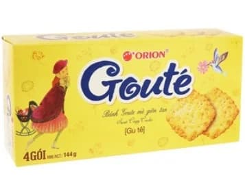 Bánh goute loại 144gr/ hộp