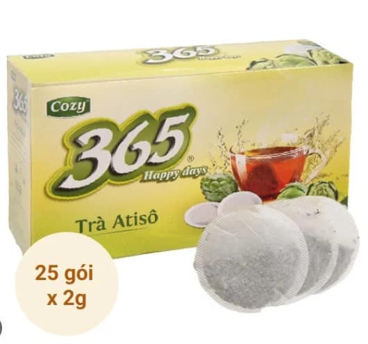 Trà Atiso 365 Cozy túi lọc 25 gói/ hộp