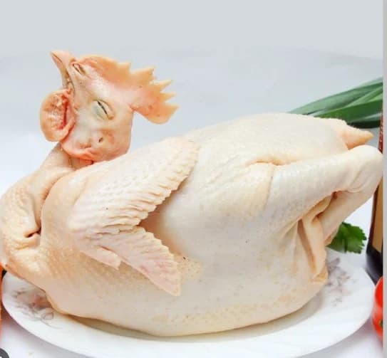Gà ta nguyên con làm sạch