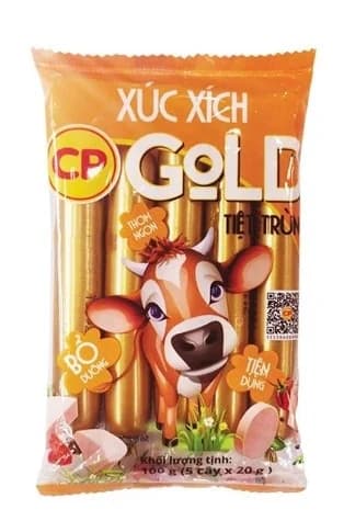 Xúc xích Gold bò 40g