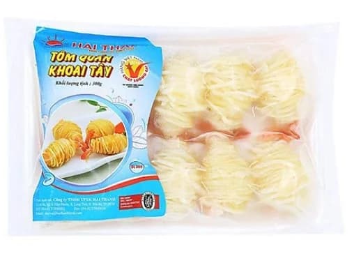 Tôm quấn khoai tây Hai Thanh 300gr