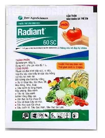 Thuốc trừ sâu sinh học Radiant