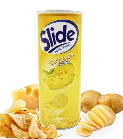 Snack khoai tây Slide hộp 160gr