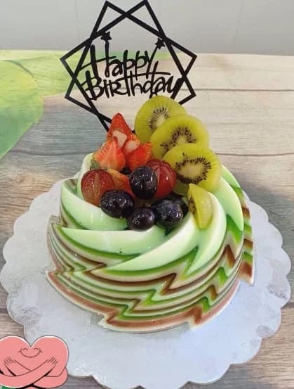 Bánh kem rau câu sinh nhật