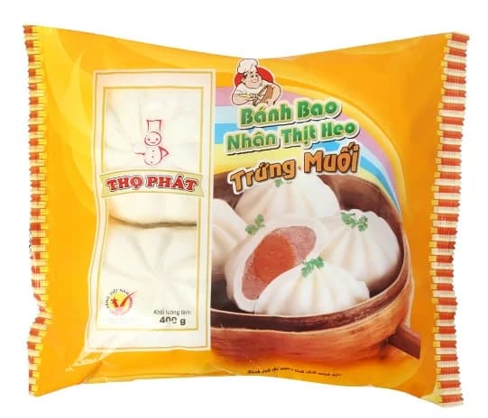 Bánh bao trứng muối 400gr/ bịch