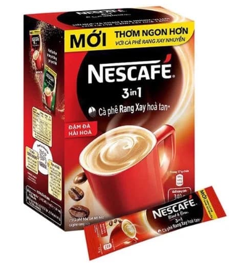 Café sữa nest hộp 20 gói x 17gr