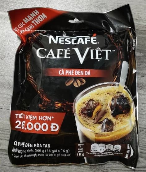 Cafe việt đen 16 gr/ gói