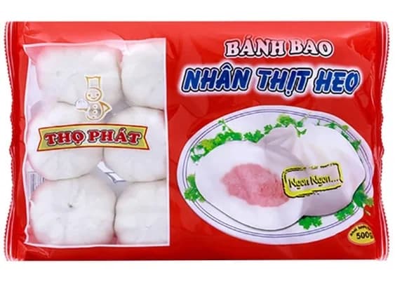 Bánh bao nhân thịt 12 cái/bịch
