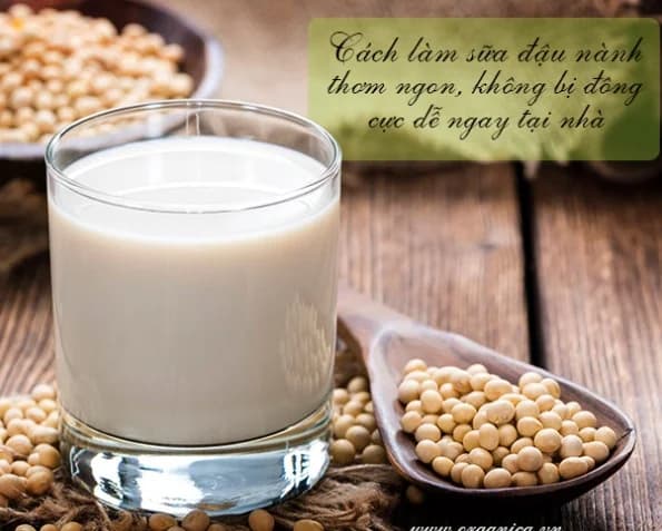 Sữa đậu nành nóng