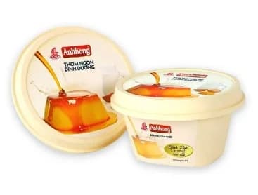 Bánh flan ánh hồng 80gr