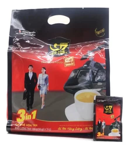 Cafe hòa tan G7 3in 1 bịch 50 gói