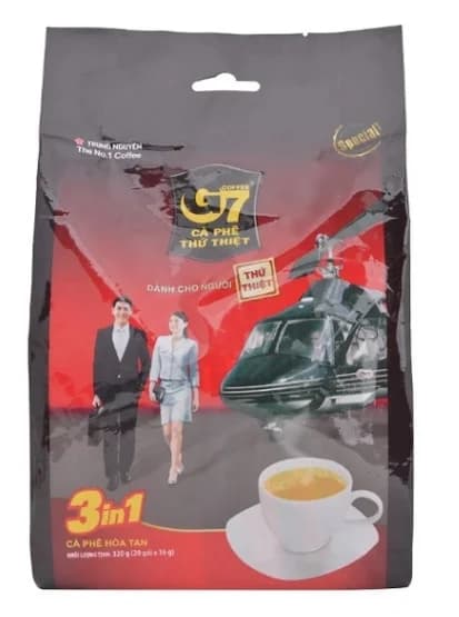 Cafe hòa tan G7 3in 1 bịch 20 gói
