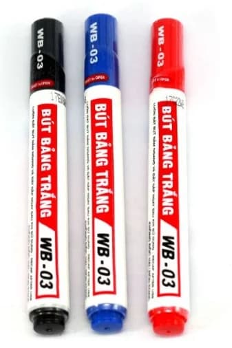 Bút viết bảng trắng mực màu xanh
