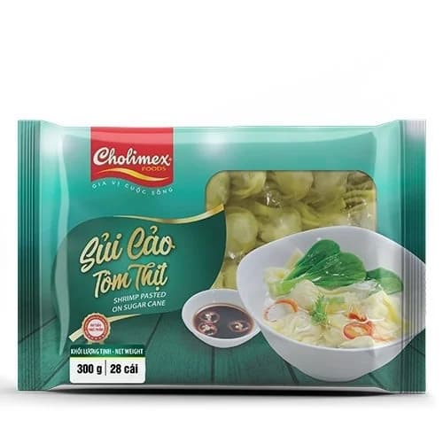 Sủi cảo tôm thịt Cholimex 300g