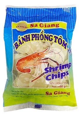 Bánh phồng tôm mini Sa Giang 100gr