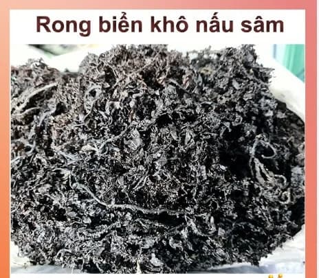 Rong biển khô nấu nước sâm