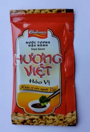 Nước tương đóng gói 7ml