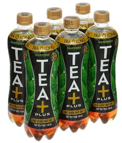 Trà ô long chai 454ml