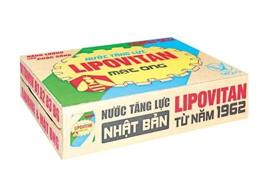 Tăng lực Lipovitan 250ml thùng 20 lon