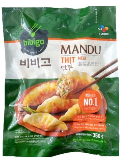 Bánh xếp nhân thịt mandu loại 350gr