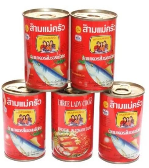 Cá nục sốt cà 3 Cô Gái hộp 155gr