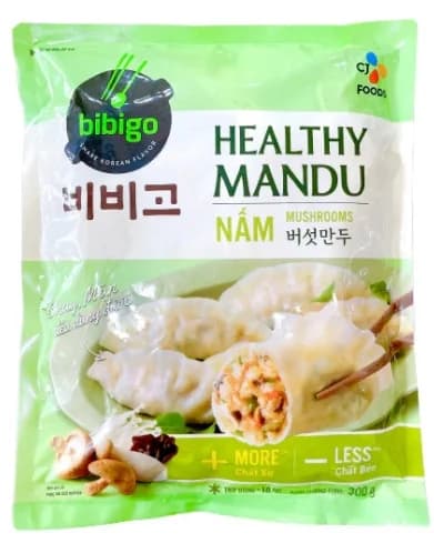 Bánh Helthy mandu nhân nấm 300gr