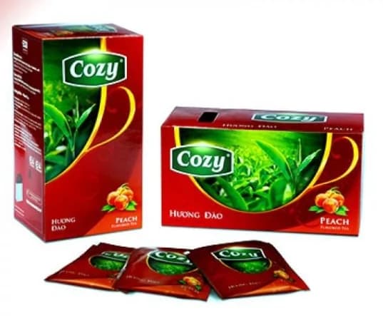 Trà đào cozy