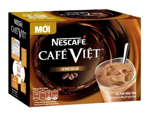 Cafe việt sữa 20 gr/ gói