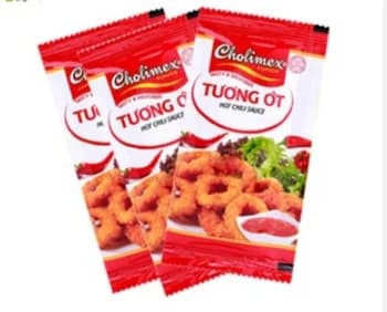 Tương ớt đóng gói 7ml