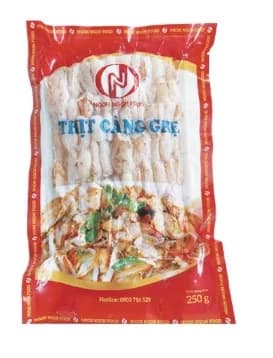 Thịt càng ghẹ 250gr