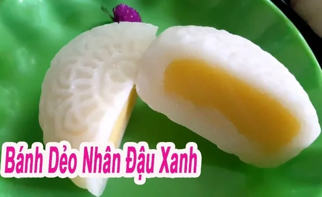 Bánh trung thu dẻo đậu xanh, không trứng