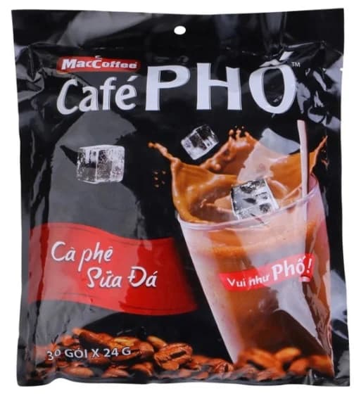 Cà phê sữa Phố bịch 30 gói x 24gr