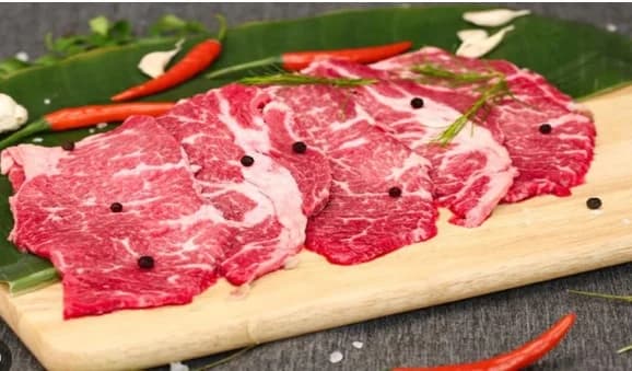 Bò nạm sườn thái mỏng để xào