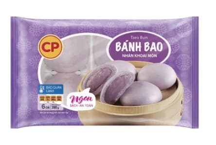 Bánh bao khoai môn