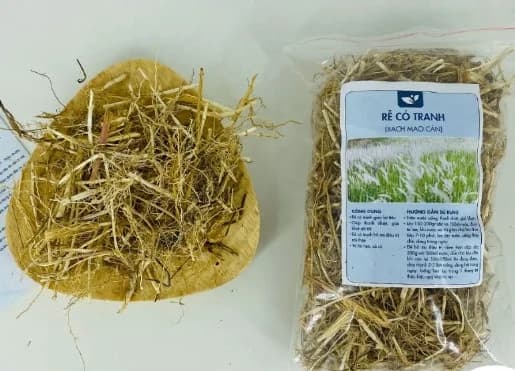 Rễ cỏ chanh khô