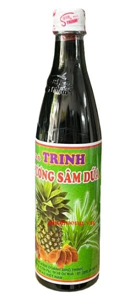 Siro sâm dứa chai 1 lít