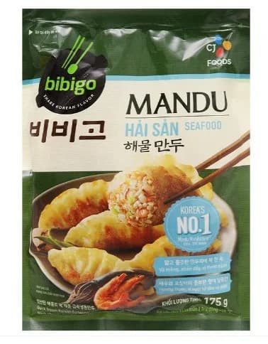 Bánh xếp nhân hải sản mandu loại 175gr