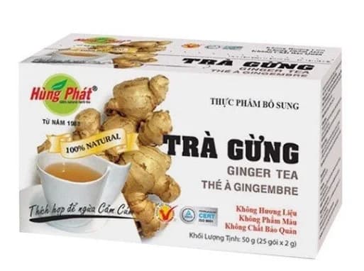 Trà gừng Hùng Phát 20 gói*10gr