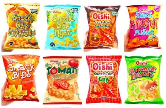 Snack các loại