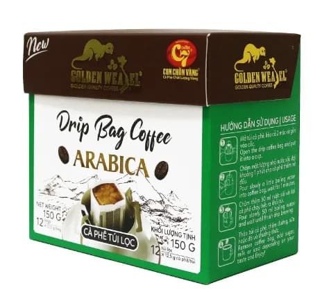 Cà phê Arabica hộp túi lọc