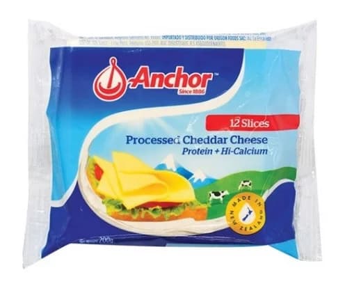 Phô mai lát Anchor 200gr