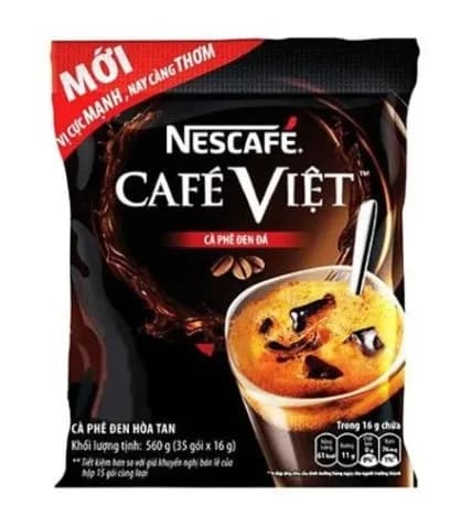 Cà phê đen gói nestcafe