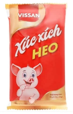 Xúc xích visan 4 cây (70gr/ gói)