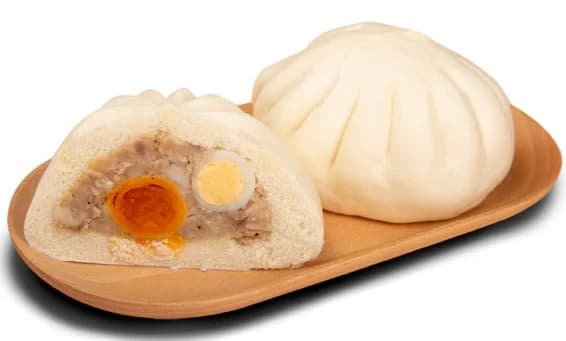 Bánh bao 1 trứng cút 1/2 trứng muối Thiên Ngọc Phát