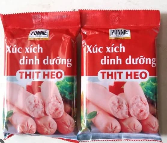 Xúc xích cây 20gr/cây 5cây/gói